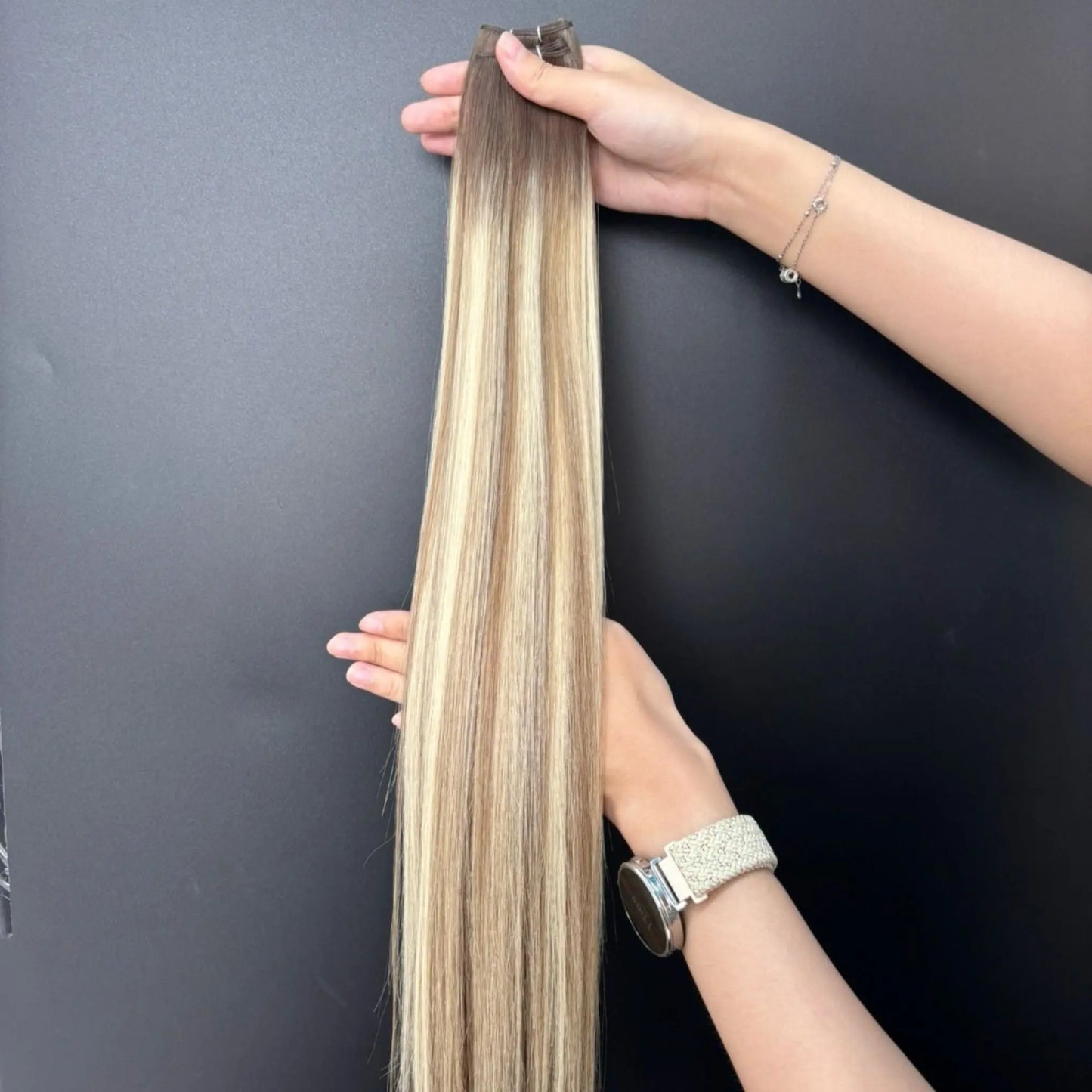 Genius weft - R5/9/60 – Kall Blond Mix Bsextensions