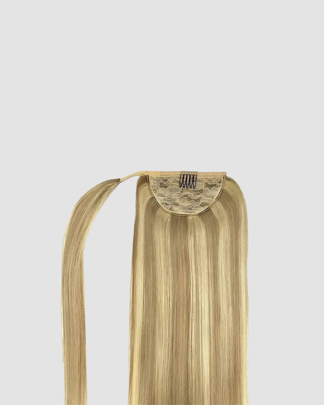 Clip-in Ponytail 16/22 – Gyllene Mörkblond