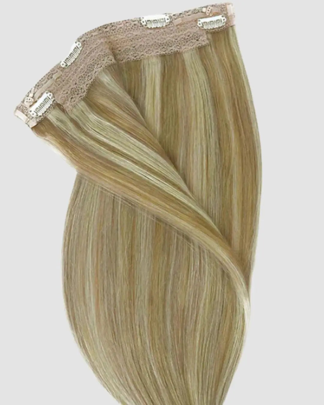 Halo Extensions | Gyllene Mörkblond Balayage #16/22