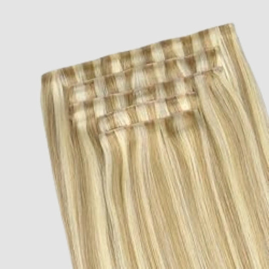 Invisible Clip-in 16/22 – Gyllene Mörkblond Bsextensions