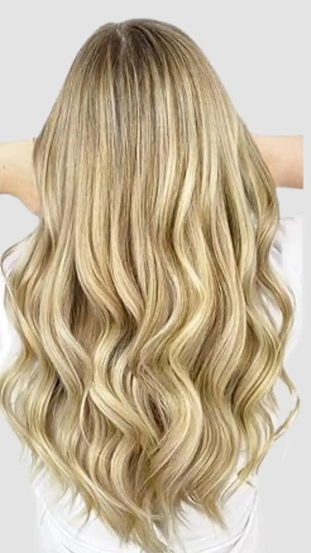 Invisible Clip-in 16/22 – Gyllene Mörkblond Bsextensions