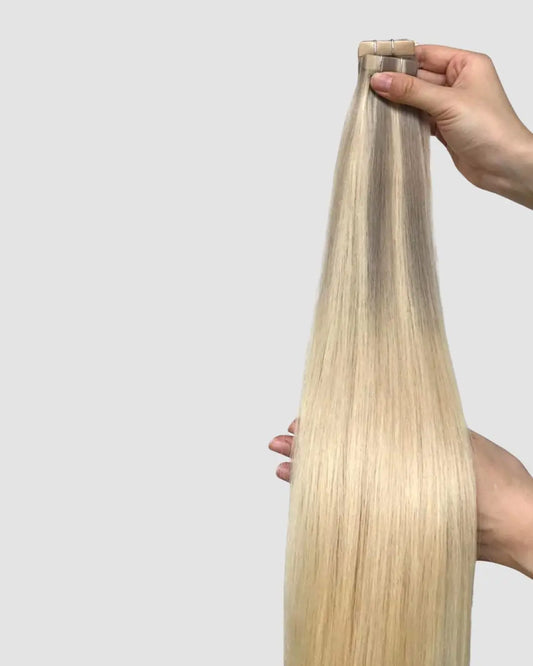 Tape-in Extensions – Ljus Blond Balayage #17/22/60
