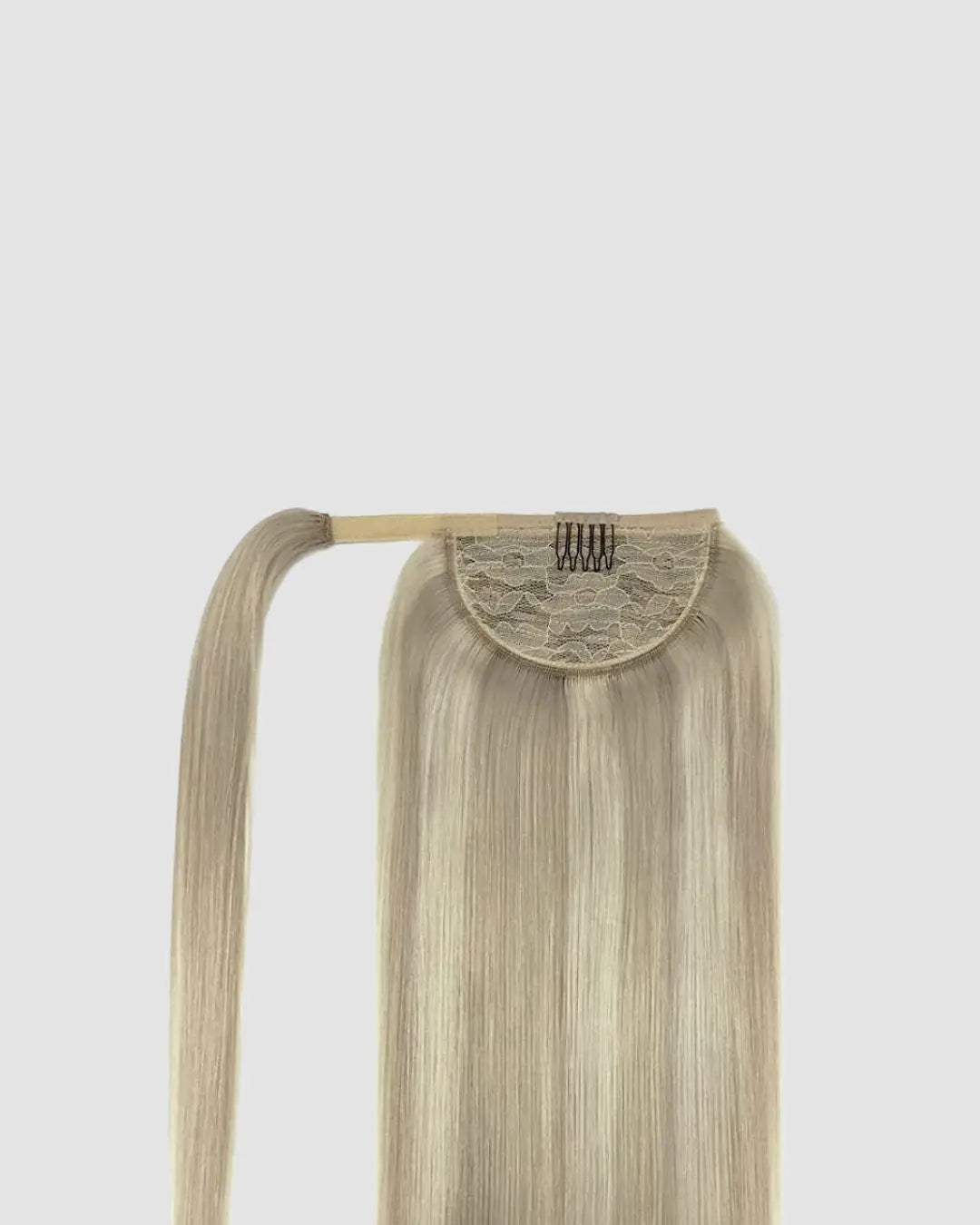 Clip-in Ponytail 17A/60A – Naturlig Askblond