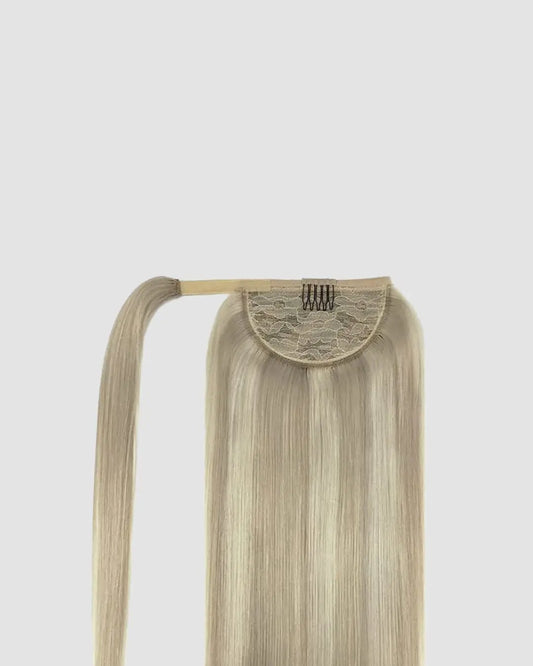 Clip-in Ponytail 17A/60A – Naturlig Askblond