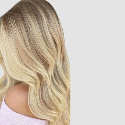 Invisible Tape-in – P18/613 Mörkblond till Ljusblond Balayage Min butik