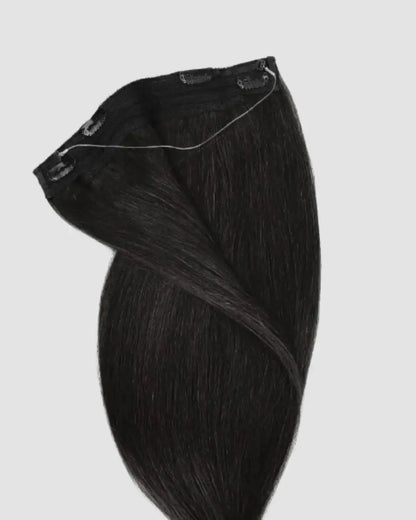 Halo Extensions – Naturligt Svartbrun, #1B