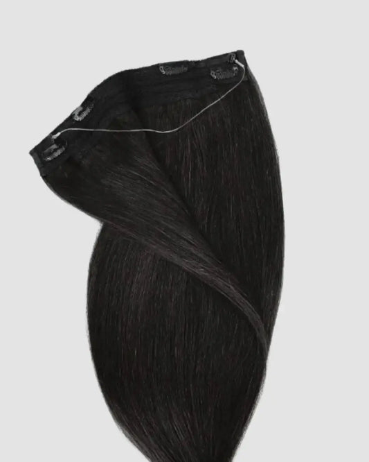 Halo Extensions – Naturligt Svartbrun, #1B