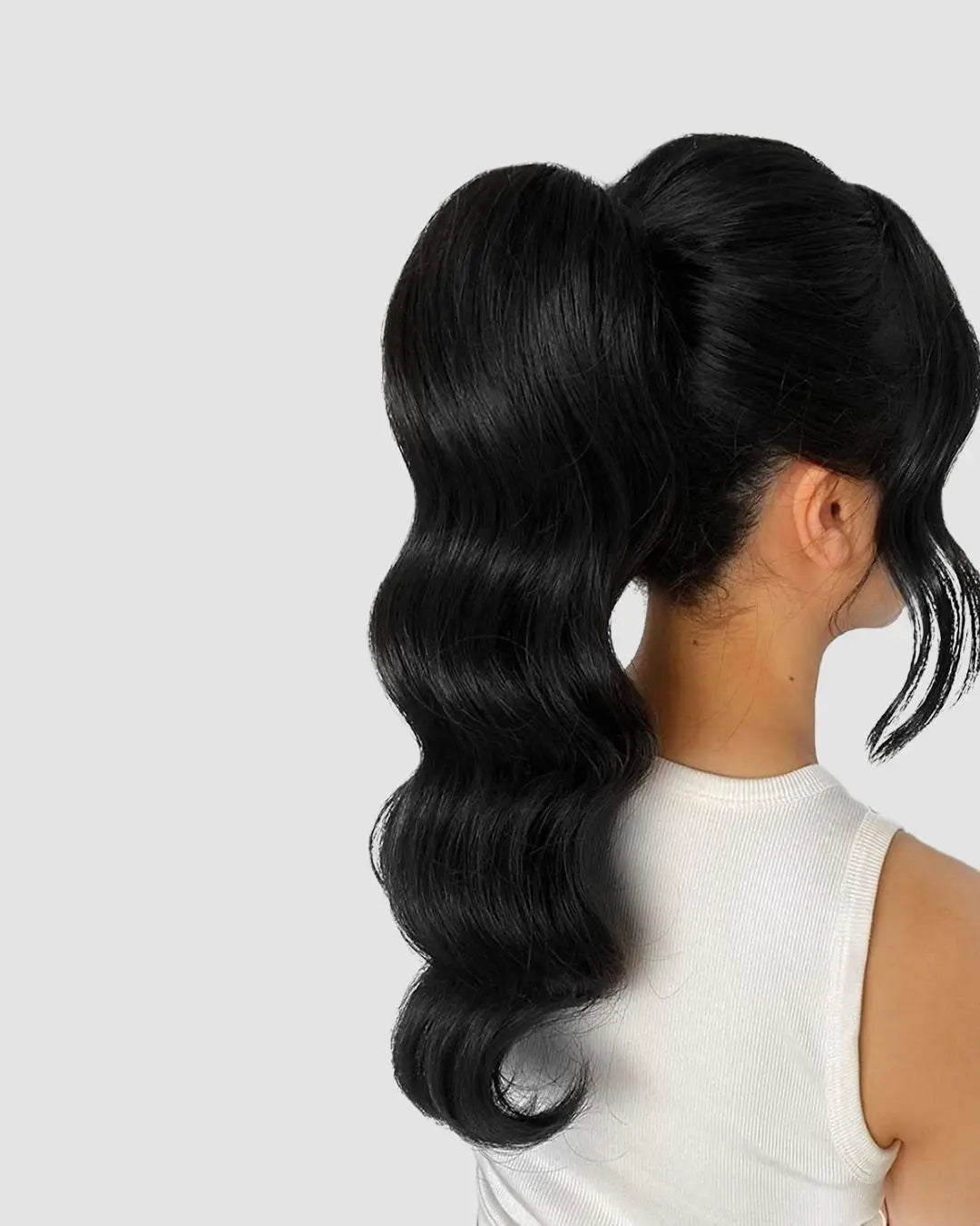 Clip-in Ponytail 1 – Jet Black