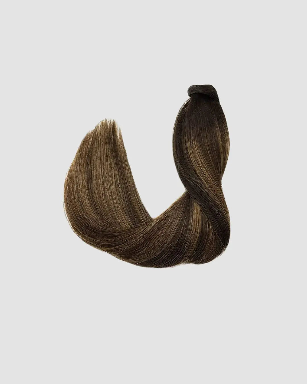 Clip-in Ponytail 2/6/2 – Balayage med Chokladtoner