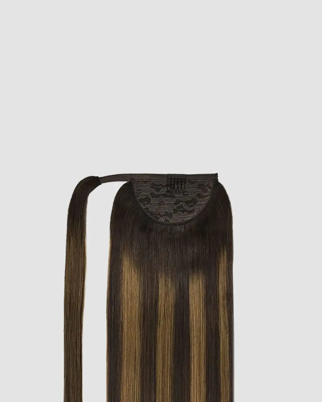 Clip-in Ponytail 2/6/2 – Balayage med Chokladtoner