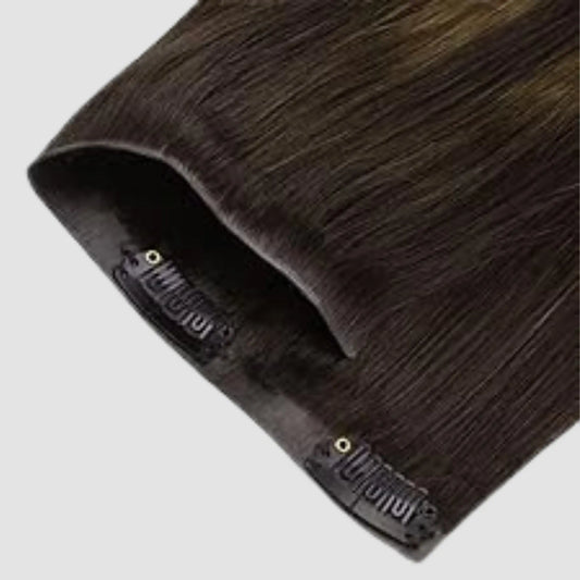 Invisible Clip-in 2/6/2 – Chokladbrun Balayage Bsextensions