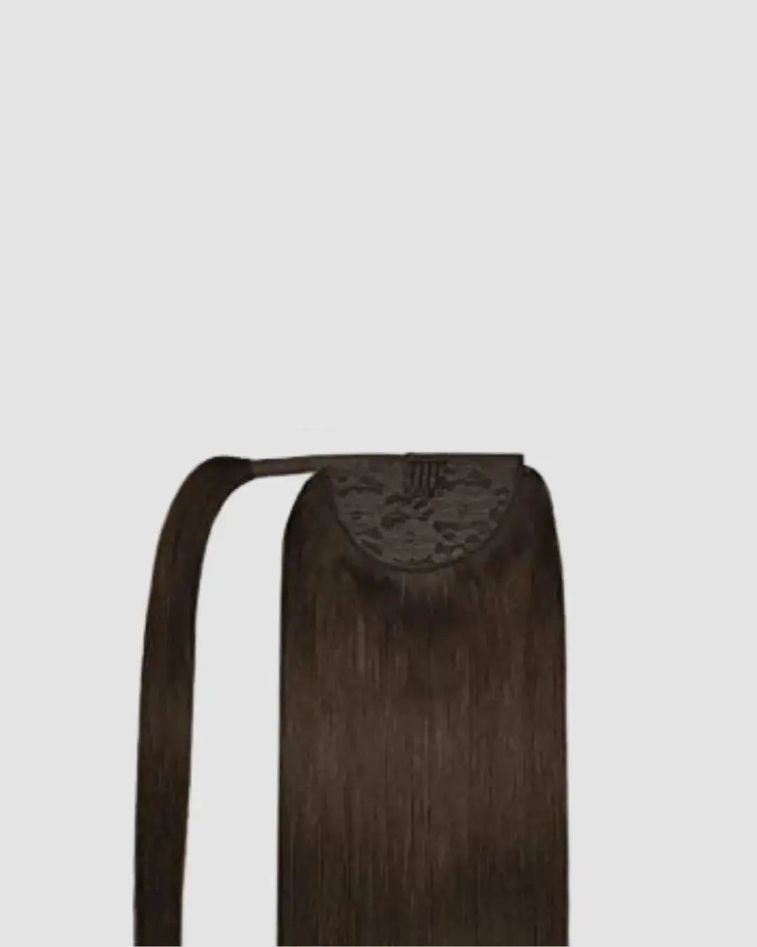 Clip-in Ponytail 2A – Naturlig Mörkbrun