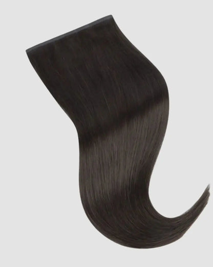 PU Clip-in #2 – Djup Mörkbrun