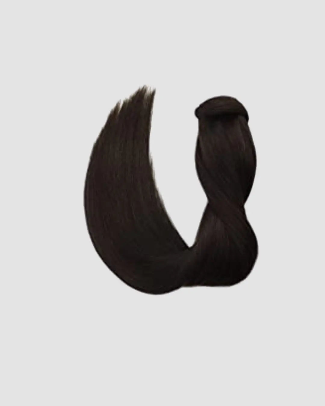 Clip-in Ponytail 2 – Djup Mörkbrun