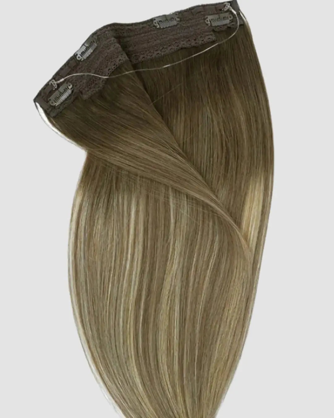 Halo Extensions - Mörkbrun till Blond Balayage, #3/8/613