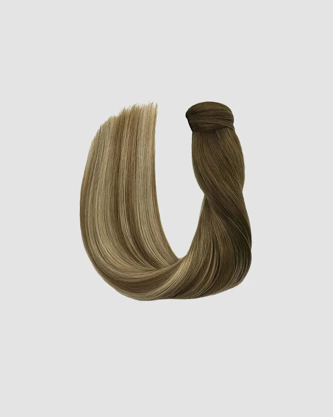 Clip-in Ponytail 3/8/613 – Mörkbrun till Blond Balayage