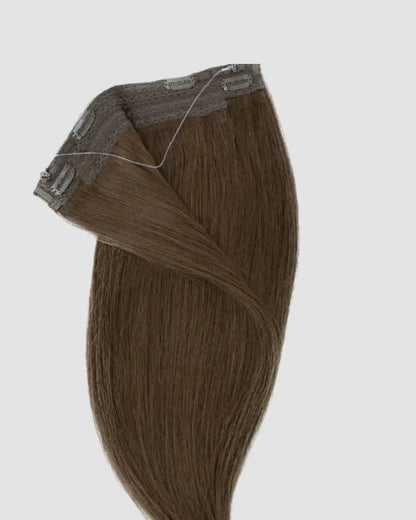 Halo Extensions – Klassisk Mörkbrun, #4