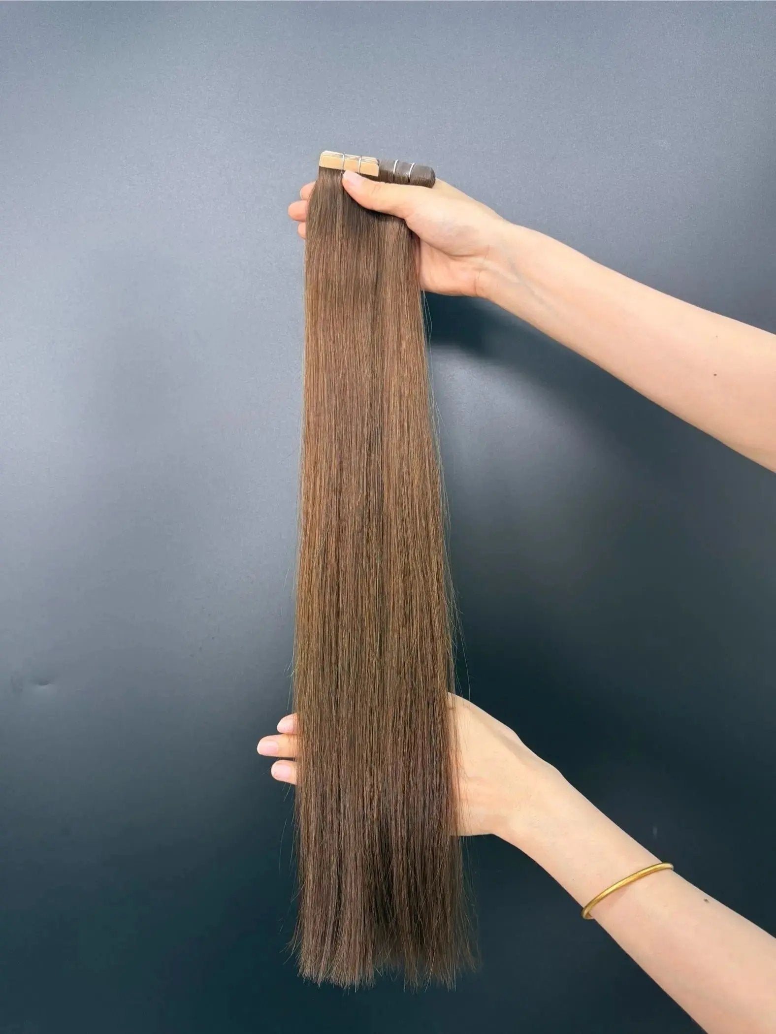 Tape-in Extensions – Klassisk Mörkbrun #4A Bsextensions