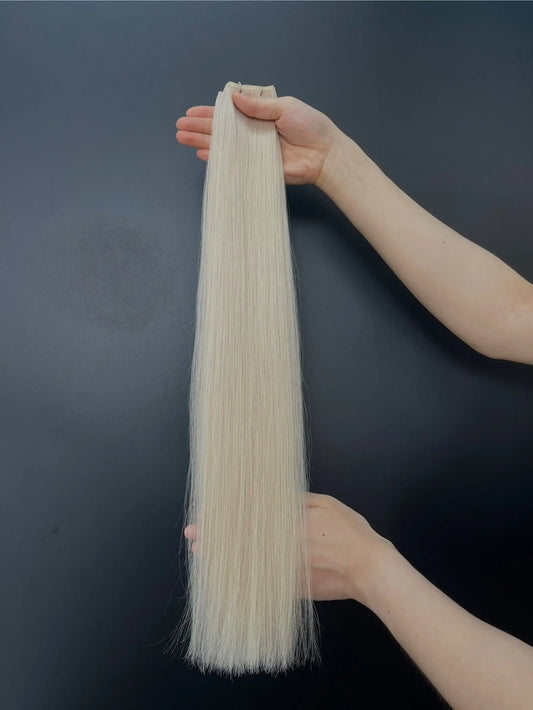 Genius weft – Luxury Ljus Askblond #60A Bsextensions