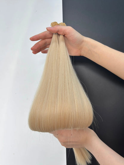 Flat tip 613NFlat Tip Keratin – Ljus Blond Luxury 613N Bsextensions