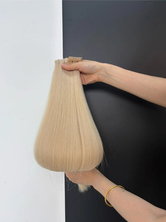 Tape-in Extensions, Ljus Blond Luxury 613 Bsextensions