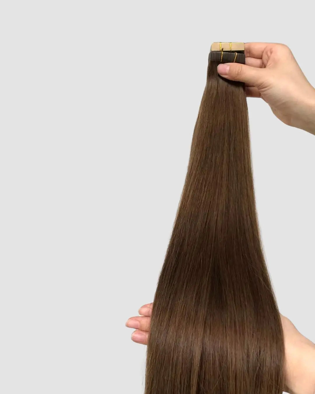 Tape-in Extensions – Varm Brun, #6B