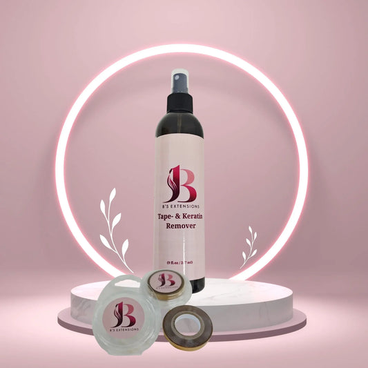 Duo-kit: Refilltejp + Glue Remover 267 ml Bsextensions