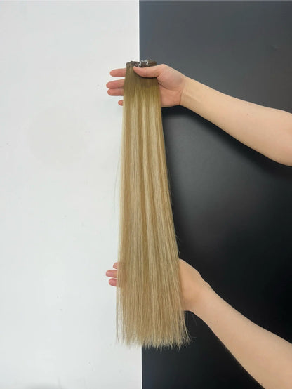 Genius weft - Naturlig Varm Beige Blond IV Bsextensions