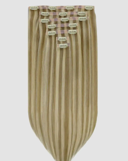 PU Clip-in 16/22 – Gyllene Mörkblond