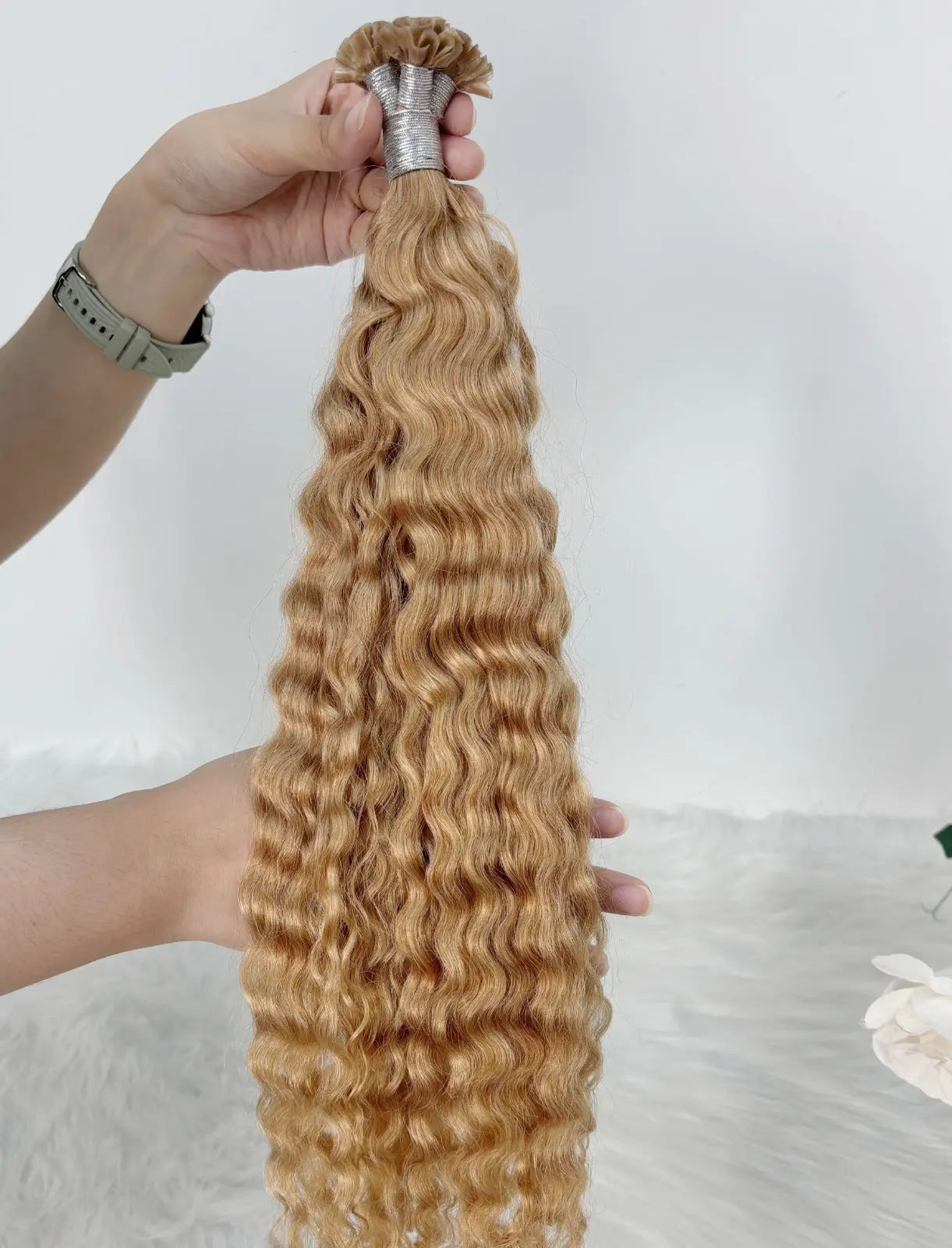 Natural Wave – Gyllene Honungsblond #16A, 100g Bsextensions