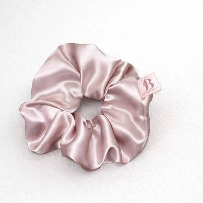 Dirty Pink Scrunchie - 100% Mulberry Silk Bsextensions