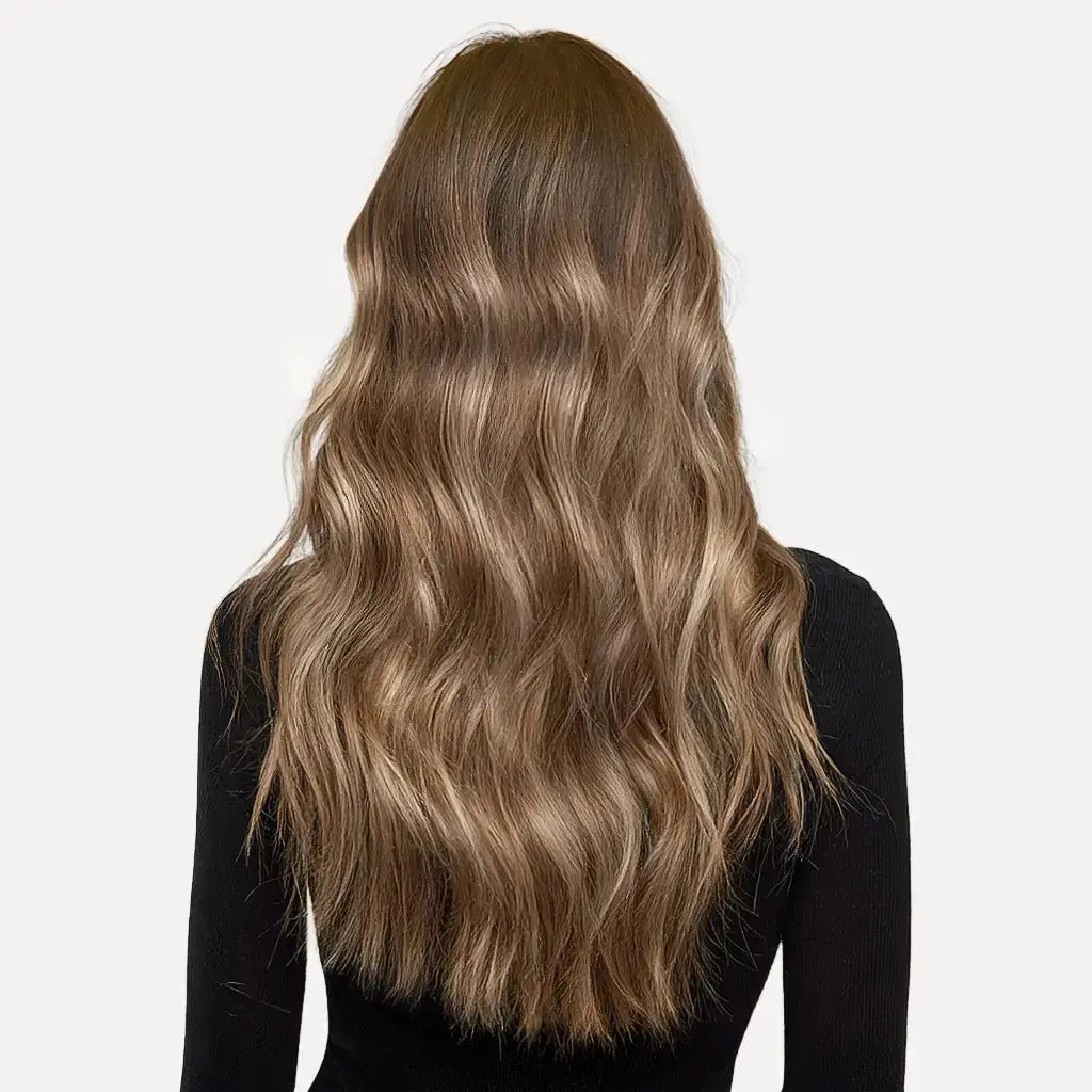Genius weft - Kall Blond Balayage LA Bsextensions