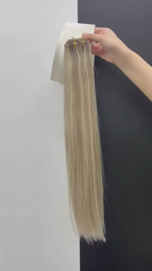 PU Clip-in 17A/60A – Naturlig Askblond